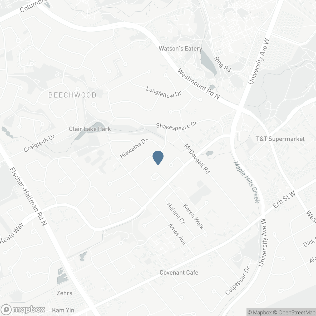 325 COLERIDGE DRIVE, Waterloo, Ontario N2L 2V5